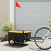 Bike Cargo Trailer Black and Yellow 30 Kg Iron Kabin