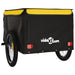 Bike Cargo Trailer Black and Yellow 45 Kg Iron Kabkx