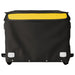 Bike Cargo Trailer Black and Yellow 45 Kg Iron Kabkx