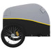 Bike Cargo Trailer Black and Yellow 45 Kg Iron Kaoxi