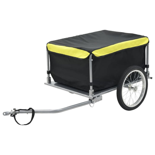 Bike Cargo Trailer Black and Yellow 65 Kg Kolna