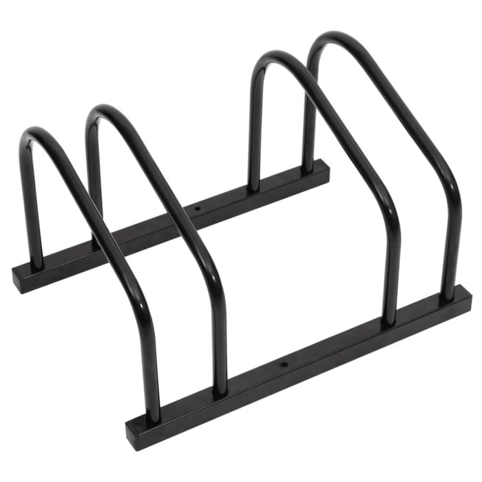 Bike Rack For 2 Bikes Black Steel Opaaxx