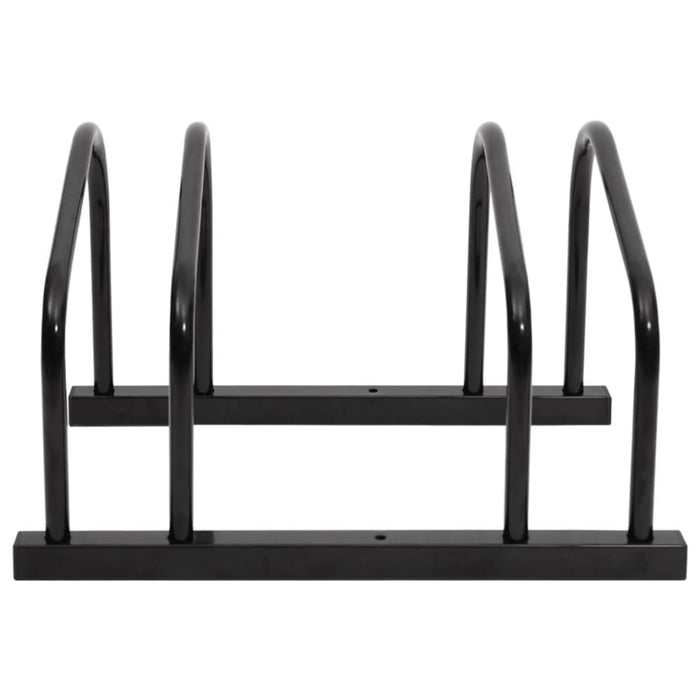Bike Rack For 2 Bikes Black Steel Opaaxx