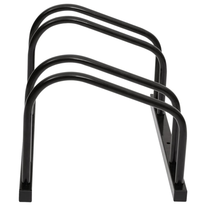 Bike Rack For 2 Bikes Black Steel Opaaxx