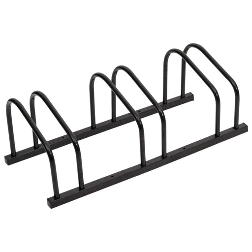 Bike Rack For 3 Bikes Black Steel Opaaxt