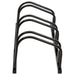 Bike Rack For 3 Bikes Black Steel Opaaxt