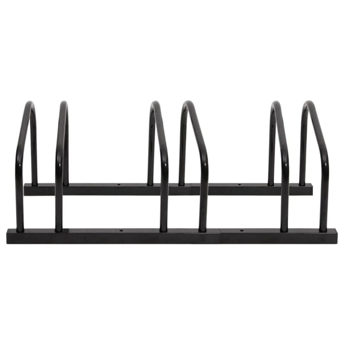 Bike Rack For 3 Bikes Black Steel Opaaxt