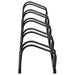 Bike Rack For 5 Bikes Black Steel Opaaxp