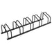 Bike Rack For 5 Bikes Black Steel Opaaxp