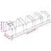 Bike Rack For 5 Bikes Galvanised Steel Opaaxb