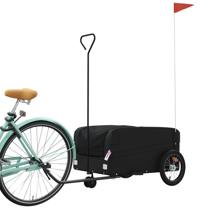 Bike Trailer Black 45 Kg Iron Kabit