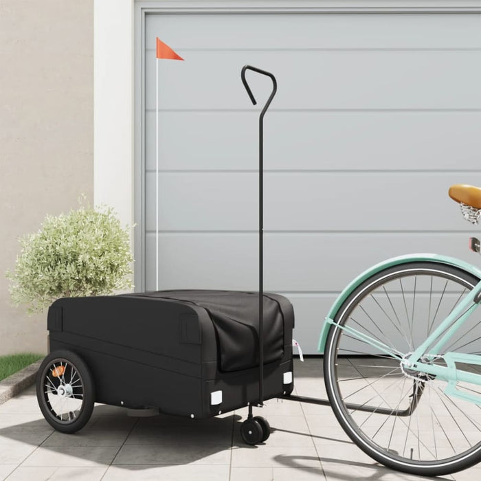 Bike Trailer Black 45 Kg Iron Kabit