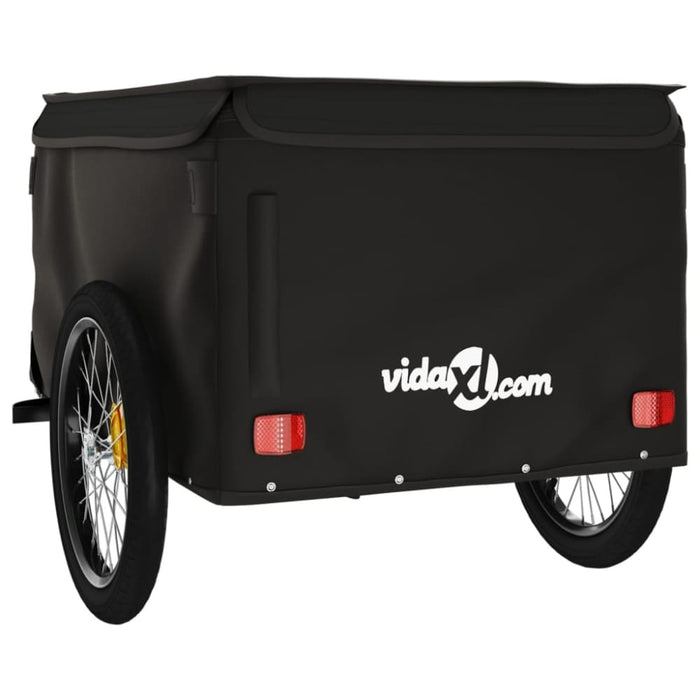 Bike Trailer Black 45 Kg Iron Kabka
