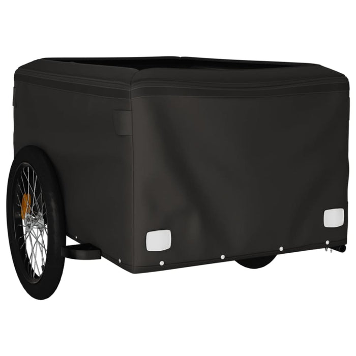 Bike Trailer Black 45 Kg Iron Kabka