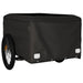 Bike Trailer Black 45 Kg Iron Kabka