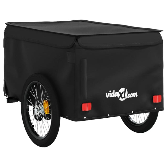 Bike Trailer Black 45 Kg Iron Kaoop