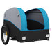 Bike Trailer Black and Blue 45 Kg Iron Kaotp