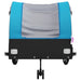 Bike Trailer Black and Blue 45 Kg Iron Kaopl