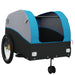 Bike Trailer Black and Blue 45 Kg Iron Kaopl