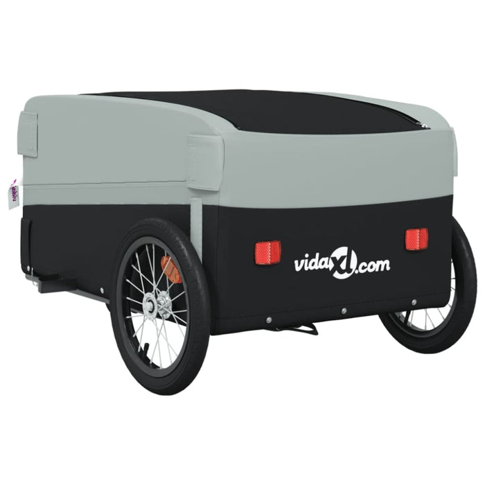 Bike Trailer Black and Grey 45 Kg Iron Kabib