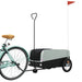 Bike Trailer Black and Grey 45 Kg Iron Kabib