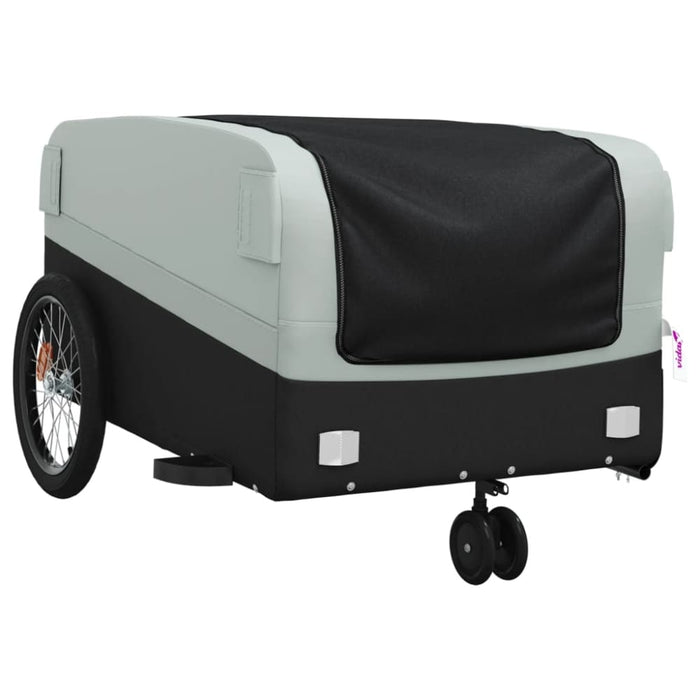Bike Trailer Black and Grey 45 Kg Iron Kabib