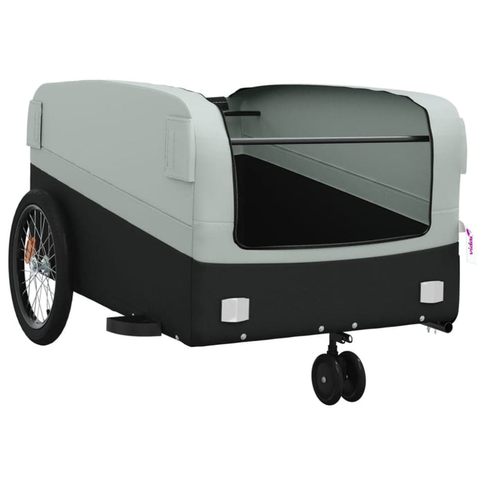 Bike Trailer Black and Grey 45 Kg Iron Kabib