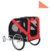 Dog Bike Trailer Red and Black Koill