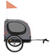 Dog Bike Trailer Red and Black Koilp