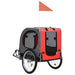 Dog Bike Trailer Red and Black Koilp