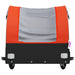 Bike Trailer Black and Orange 45 Kg Iron Kaoto