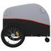 Bike Trailer Black and Orange 45 Kg Iron Kaoap