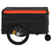Bike Trailer Black and Orange 45 Kg Iron Kaoob