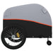Bike Trailer Black and Orange 45 Kg Iron Kaopx