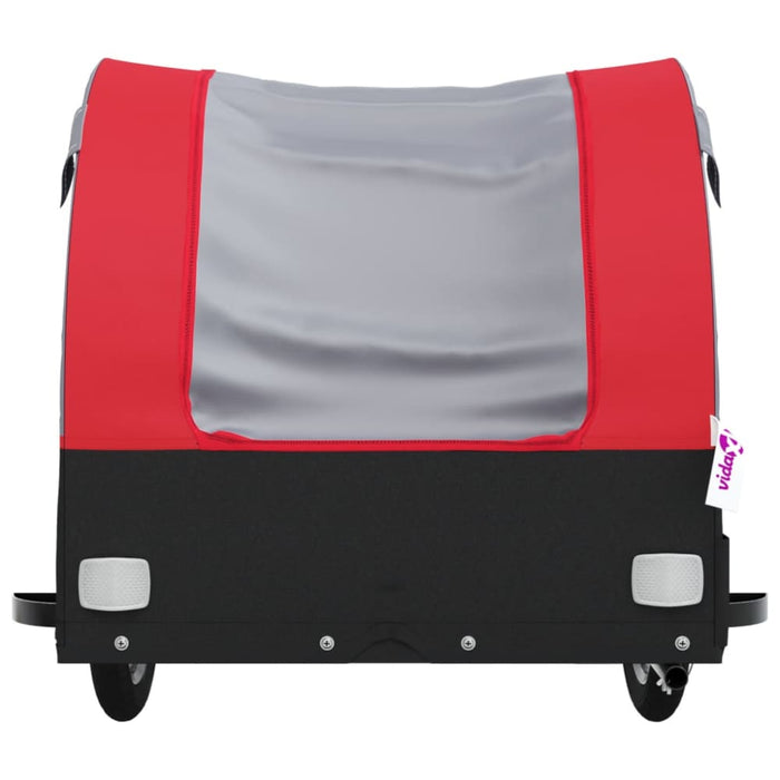 Bike Trailer Black And Red 30 Kg Iron Kaoon