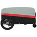 Bike Trailer Black and Red 45 Kg Iron Kablk