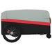 Bike Trailer Black and Red 45 Kg Iron Kablx