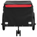 Bike Trailer Black and Red 45 Kg Iron Kaooo