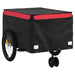 Bike Trailer Black and Red 45 Kg Iron Kaooo