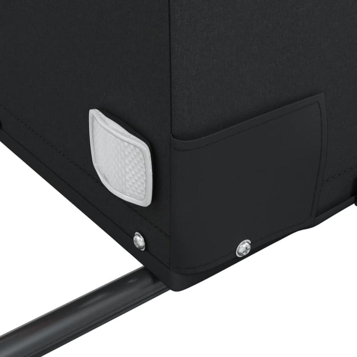 Bike Trailer Black and Yellow 45 Kg Iron Kaota