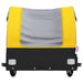Bike Trailer Black and Yellow 45 Kg Iron Kaota