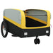 Bike Trailer Black and Yellow 45 Kg Iron Kabio