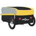 Bike Trailer Black and Yellow 45 Kg Iron Kabio