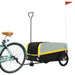 Bike Trailer Black And Yellow 45 Kg Iron Kabla