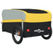 Bike Trailer Black And Yellow 45 Kg Iron Kabla