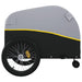Bike Trailer Black and Yellow 45 Kg Iron Kaoan