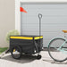Bike Trailer Black and Yellow 45 Kg Iron Kaoot