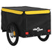 Bike Trailer Black and Yellow 45 Kg Iron Kaoot