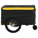 Bike Trailer Black and Yellow 45 Kg Iron Kaoot