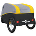 Bike Trailer Black and Yellow 45 Kg Iron Kaopp